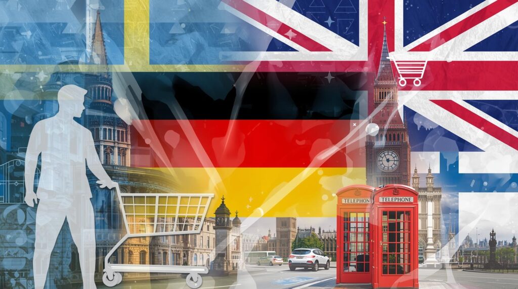 principais mercados europeus afiliados